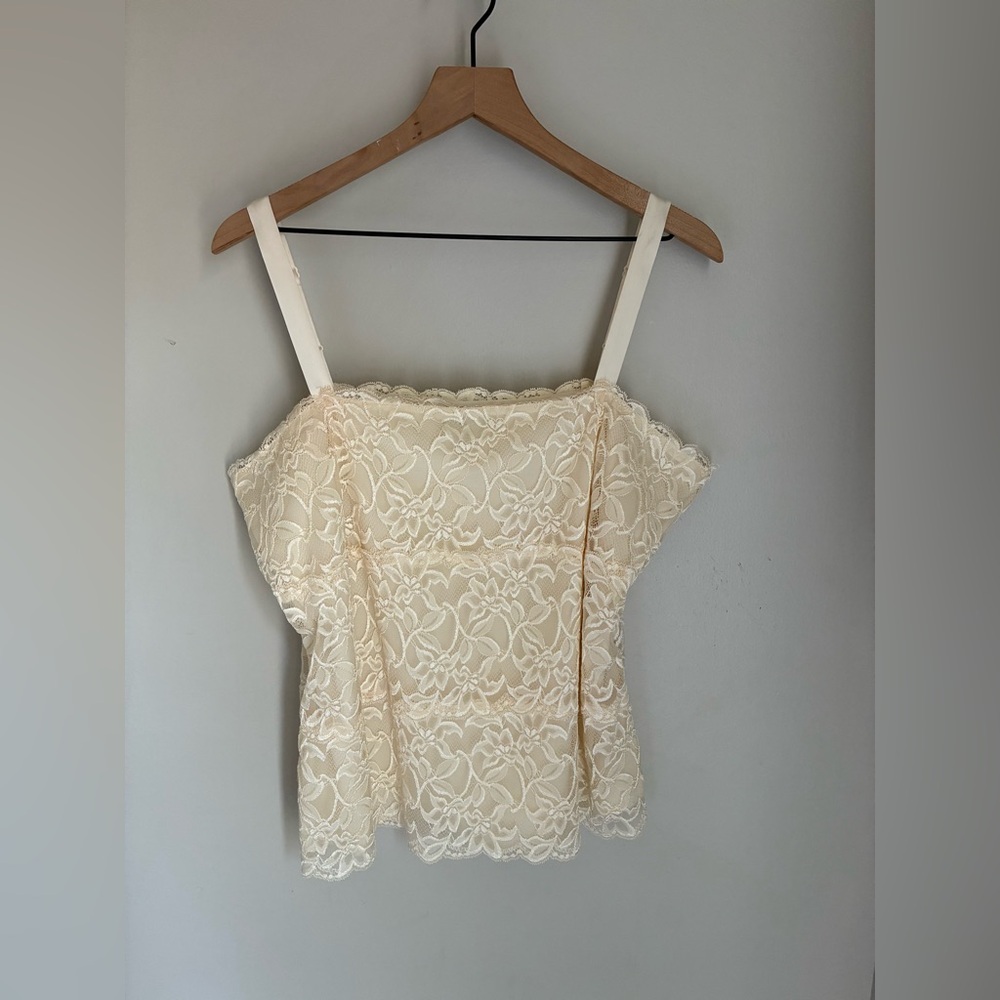 Y2K Ethereal Whimsigoth Summer Bridal Fairy Top Blouse Size XL